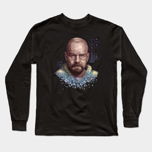 Heisenberg Long Sleeve T-Shirt by Gryaunth